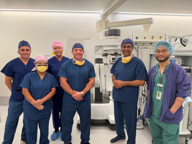 Single Port robotic surgery setup